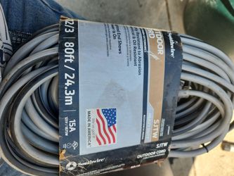 12/3 80ft extention cord