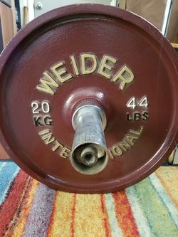 Weight Plate Restoration. Message for quote
