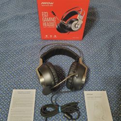 MPOW EG3 Gaming Headset Virtual 7.1 Surround Sound BH209A - Like New Tested -