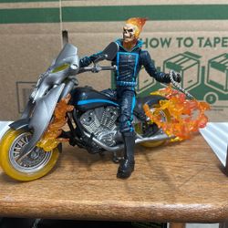 Marvel Legends Ghost Rider Johnny Blaze Hasbro Custom