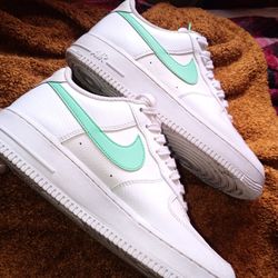 Wahed teal air force 1s size 9