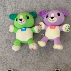 Leapfrog My Pal Teddy Bear Scout And Violet Baby Toddler