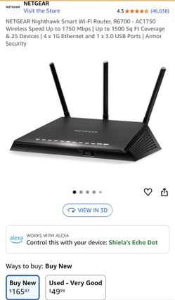 Netgear smart WiFi Router And Extender *BUNDLES ONLY*