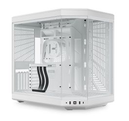 Brand New HYTE Y70 ATX Mid-Tower Case - White Model:CS-HYTE-Y70-WW No LCD screen in front Case only