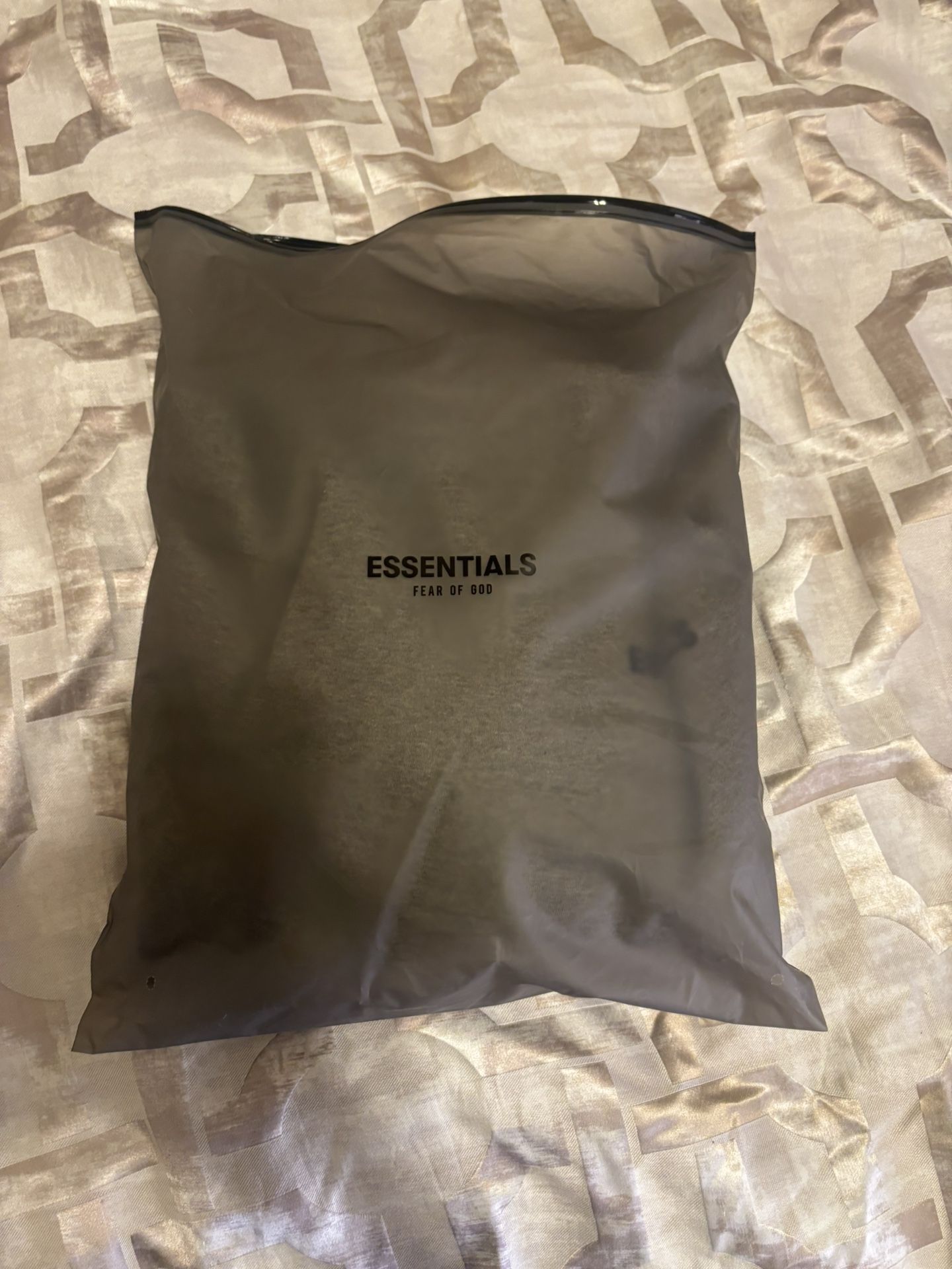 Essentials hoodie, Light Oatmeal, Medium