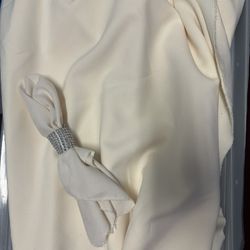 Cream Table Cloth