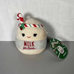 Squishmallow Christmas Arlene the Milk for Santa