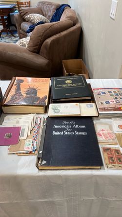 Large lot of stamps valued $1200+