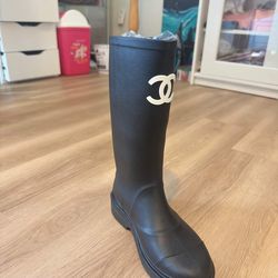Chanel rainboots