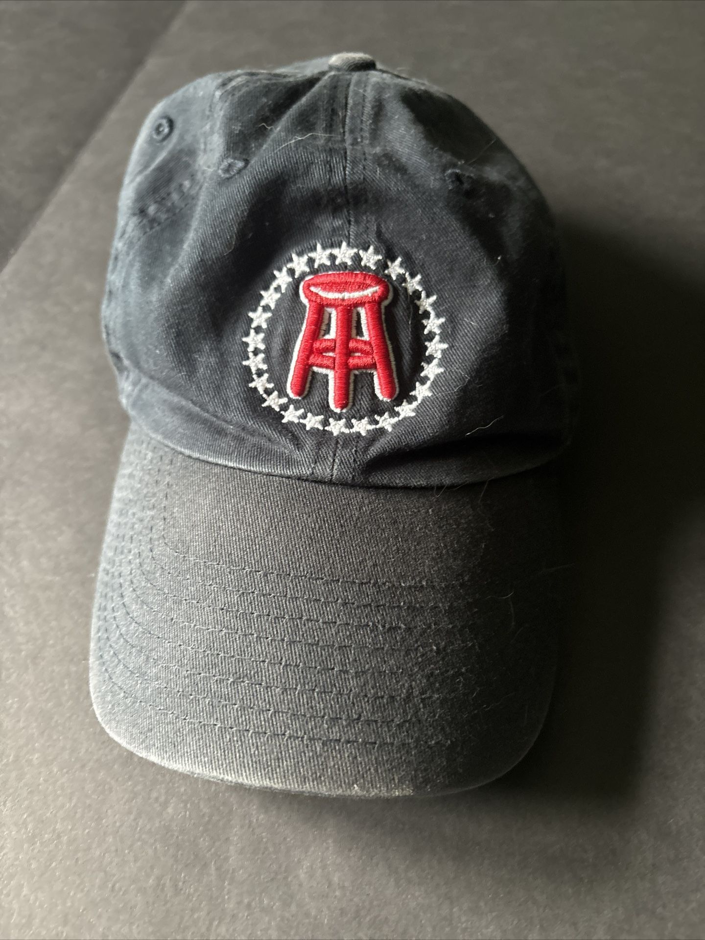 '47 Barstool Sports Hat One Size Blue Red White Strapback Golfer Preppy Outdoors