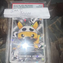 2016 Pikachu Sun And Moon Skull Promo