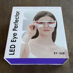 Under Eye Red Light EY-36B Device, Red Light Therapy Glasses for Eyes - New in Box