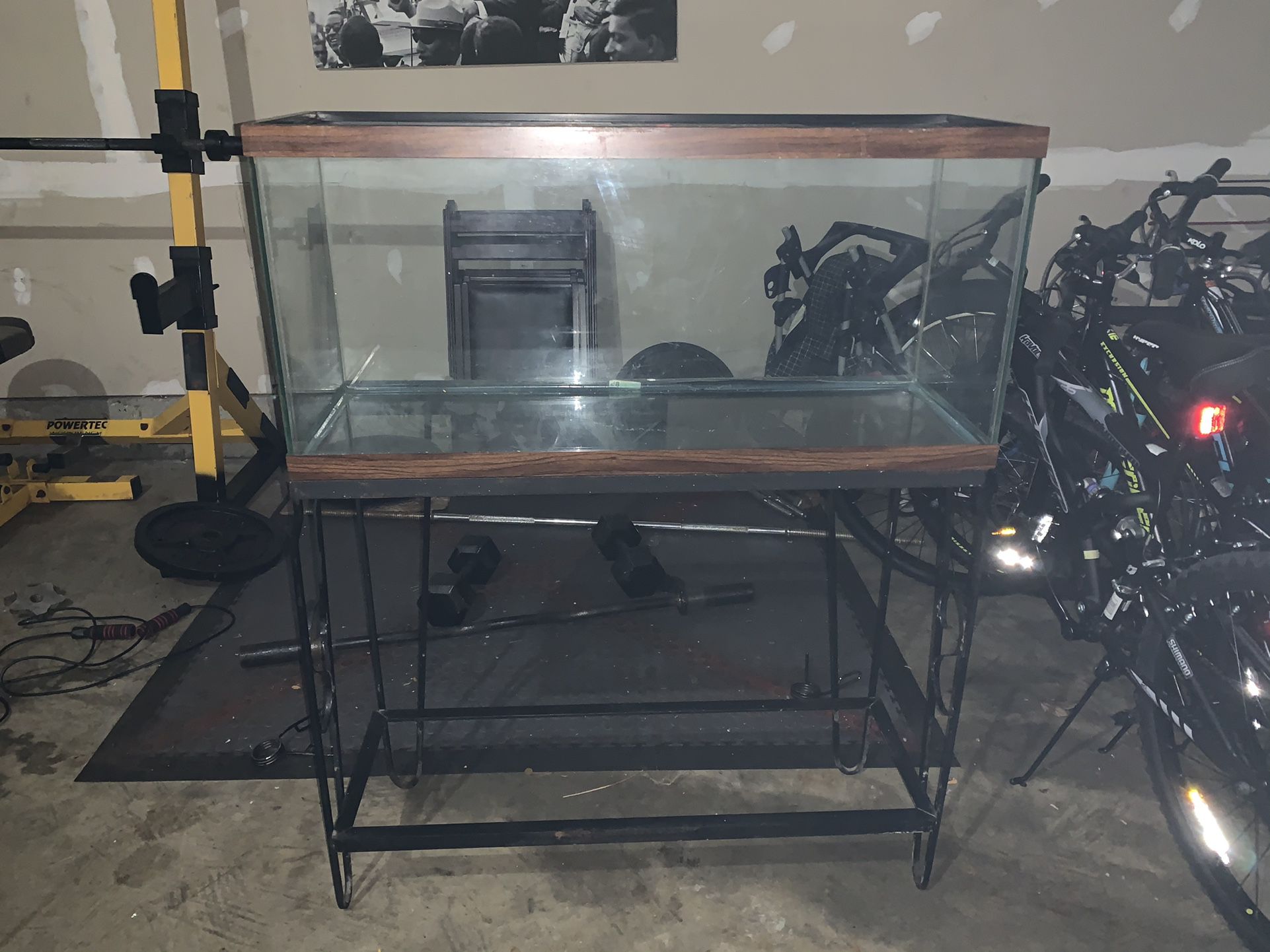 30 Gallon Fish/Animal Tank And Stand