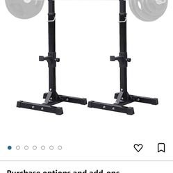 Rack + 5’ Olympic Barbell