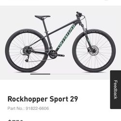 Rockhooper Bike Specialized 29 
