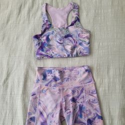 Set Of 2 Becca Top And Biker Shorts Small