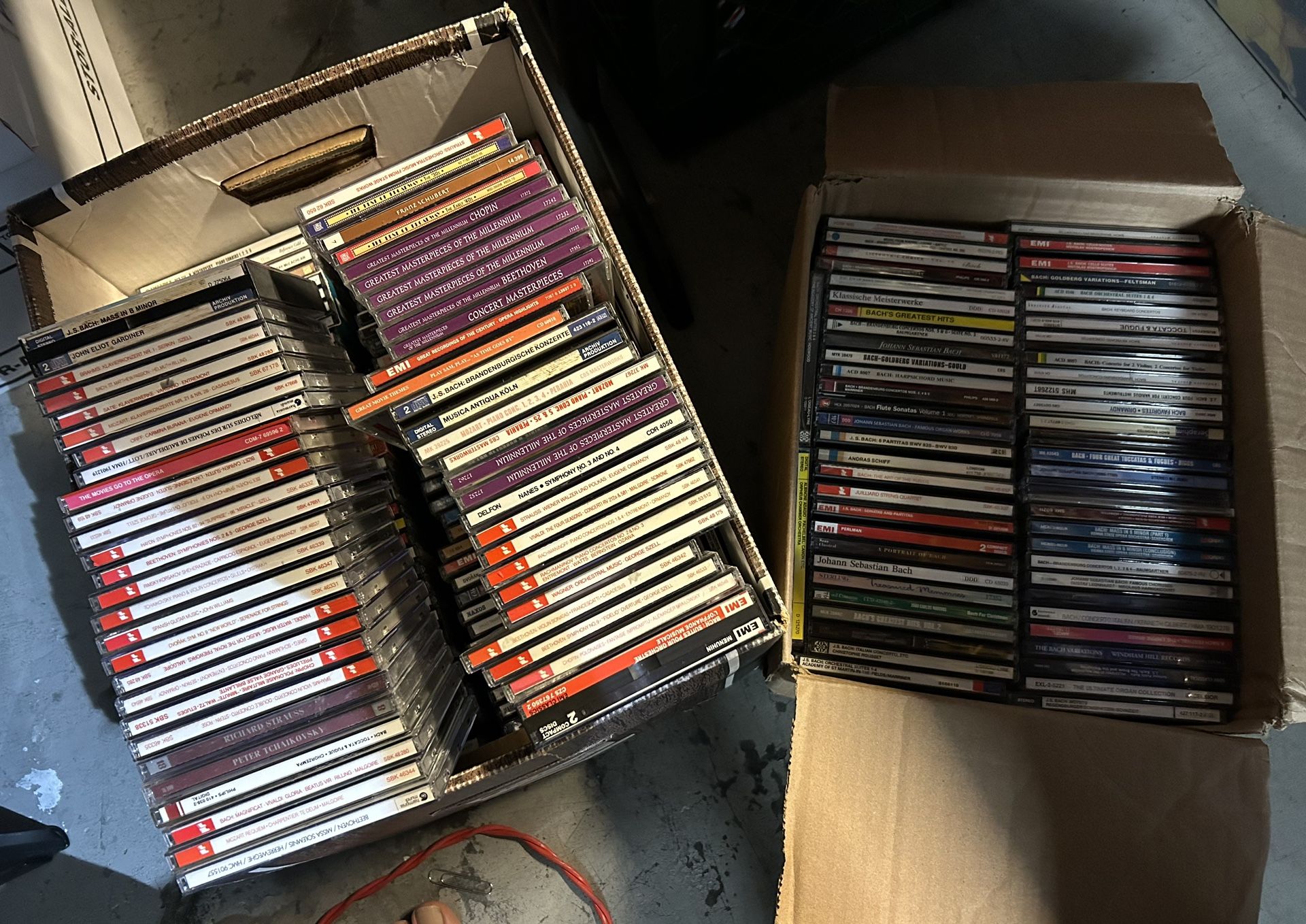 200 Classical Music Cds Incl. 60 Bach