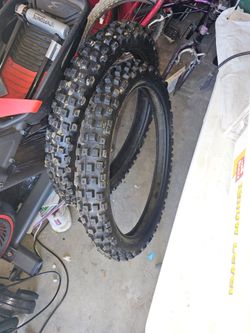 Dirt bike tires new