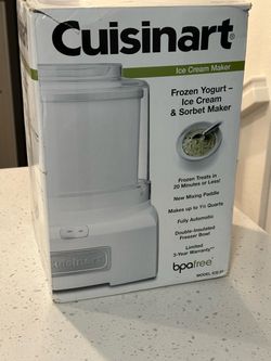 New Cuisinart ICE-21 Ice Cream Maker 1.5 quarts