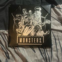 Universal Monsters 12 x 12 canvas  Last years Spirit Exclusive new