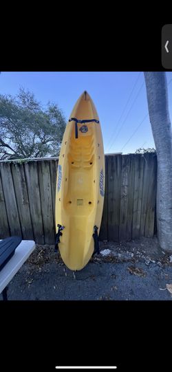 Ocean Kayak Frenzy Sit On Top Seat Yellow Great Condition