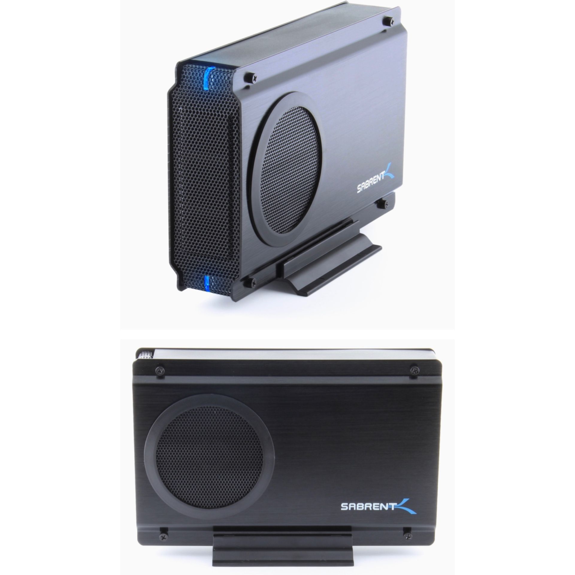 SABRENT USB 2.0/ESATA to 3.5 Inch IDE or SATA/SATA II Aluminum Hard Drive Enclosure Case with Cooling Fan (EC UEIS7)