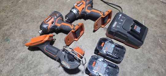 Ridgid 3 tool bundle. 18v