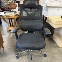 High Back Ergonomic Office Chair, Big and Tall Mesh Desk Chair with Wheels, Tilt Function, 3D Headrest, Lumbar Support, Swivel Rolling Computer Chair 