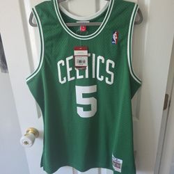 Men's Boston Celtics Kevin Garnett Mitchell & Ness Kelly Green 2007/08 Hardwood Classics Swingman Jersey