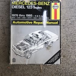 Mercedes-Benz Diesel 123 Series Auto Repair Manual