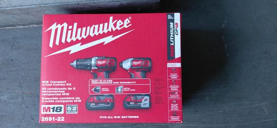 Milwaukee M18 Compact 2-Tool Combo Kit