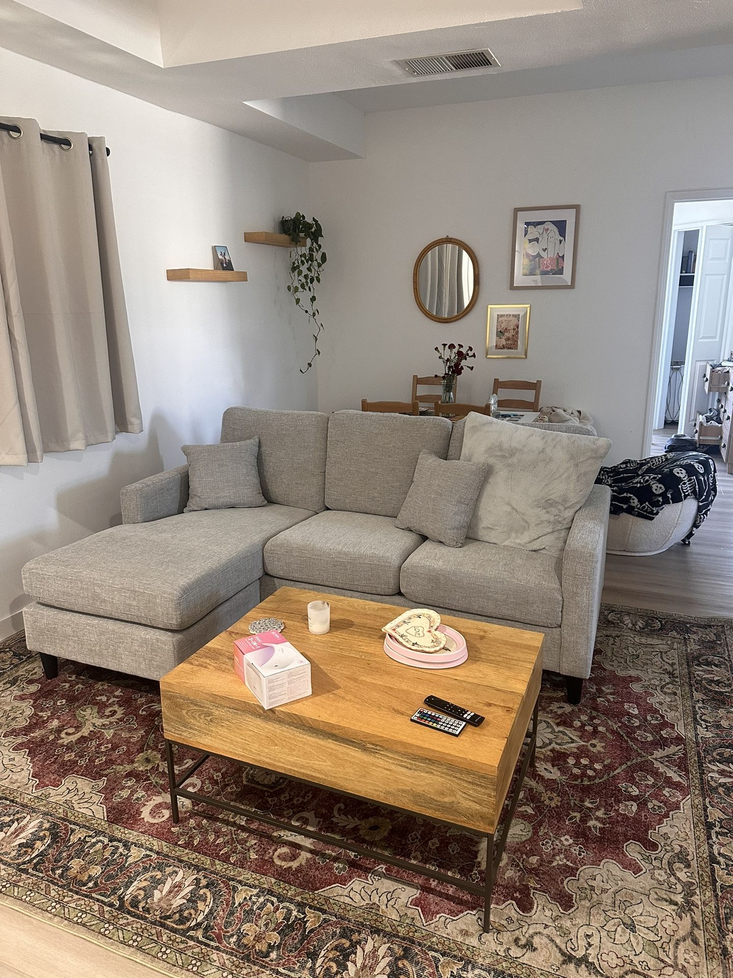 Grey Sectional Couch