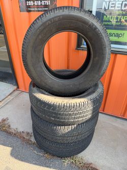 (4) Lt 275-70-18 Michelin A/t
