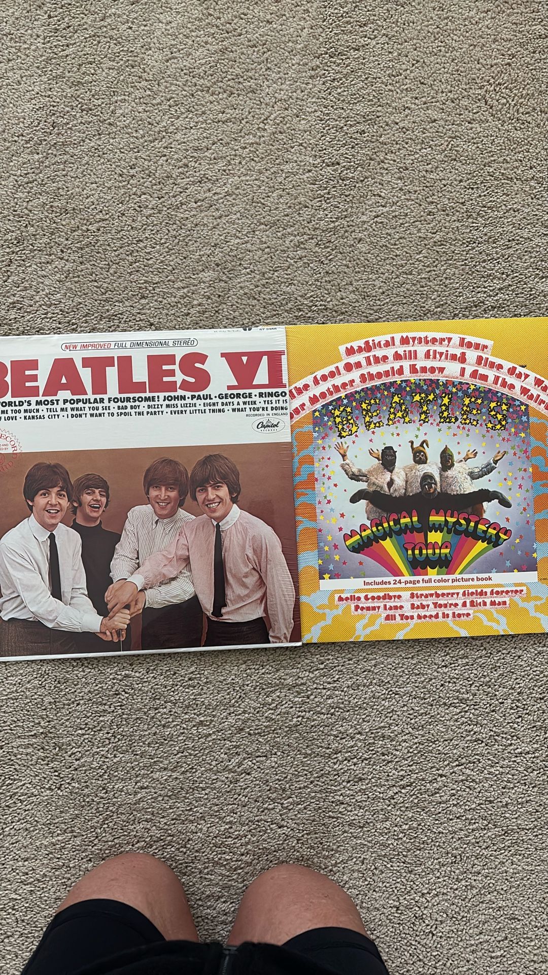Sealed Beatles VI & Magical Mystery Tour Albums