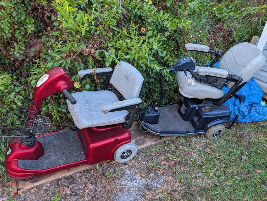 Two Mobility Scooters 