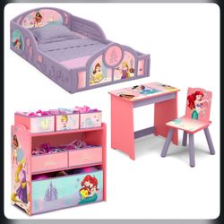 Disney Princess Toddler Bed Set 