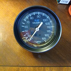 Medallion (Kysor Corporation) 125 MPH Vintage Powerboat Speedometer