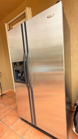 Used - Whirlpool Refrigerator Double Doors