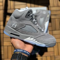 Air Jordan 5 Wolf Grey