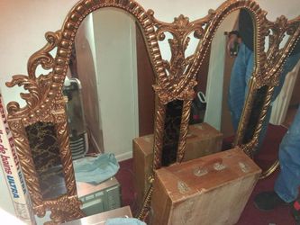 Antique mirror