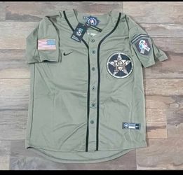 Astros Jersey Miltary Green 