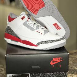 Retro Jordan 3 “Fire Red”