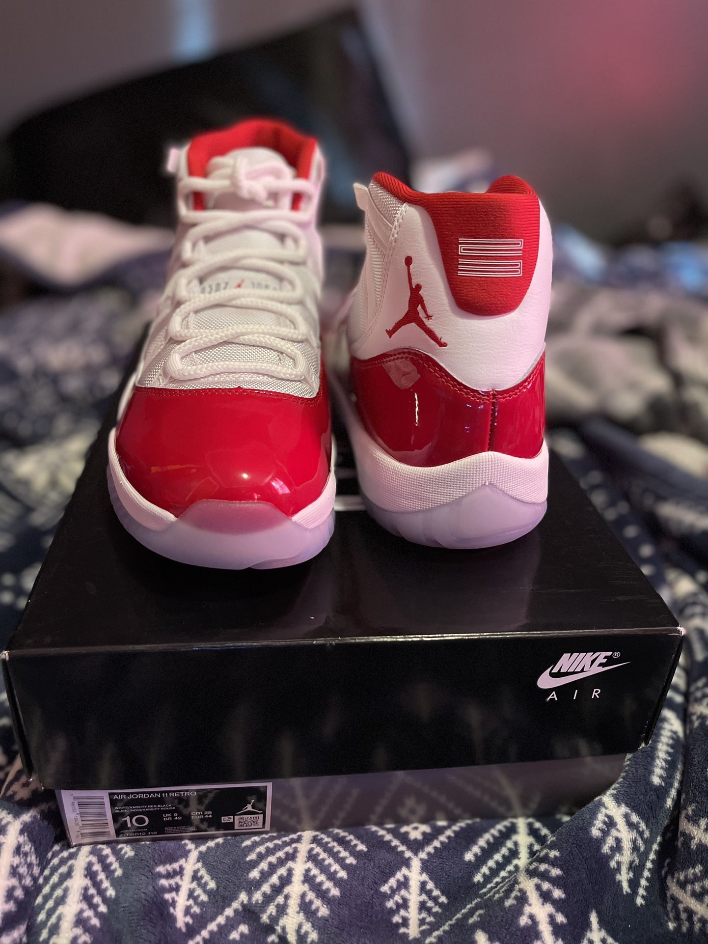 Cherry High Jordan 11s Size 10 Deadstock !