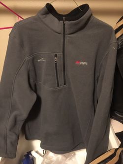 Mens Soft Fleece Grey pullover XL