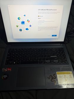 ASUS - Vivobook 16" Laptop AMD Ryzen 7 5800HS with Razer mouse fan and Ethernet LOT
