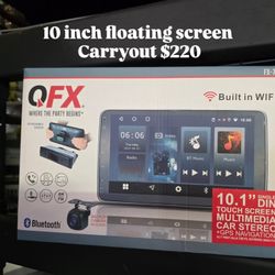 10 Inch Floating Screen