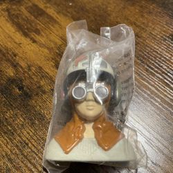 1999 Taco Bell Star Wars Episode I Kids Meal Toy featuring Anakin Skywalker in his Naboo Pilot gear with a flight simulator viewer. 
