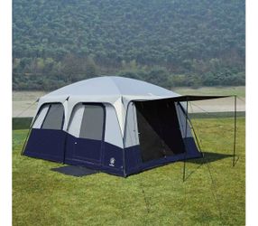 10 Person Camping Blackout Design Tent,