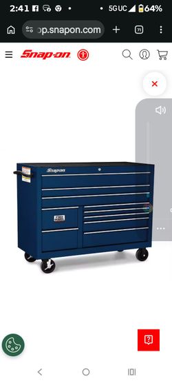 Snap-on Rolling Tool Cabinet Navy Blue