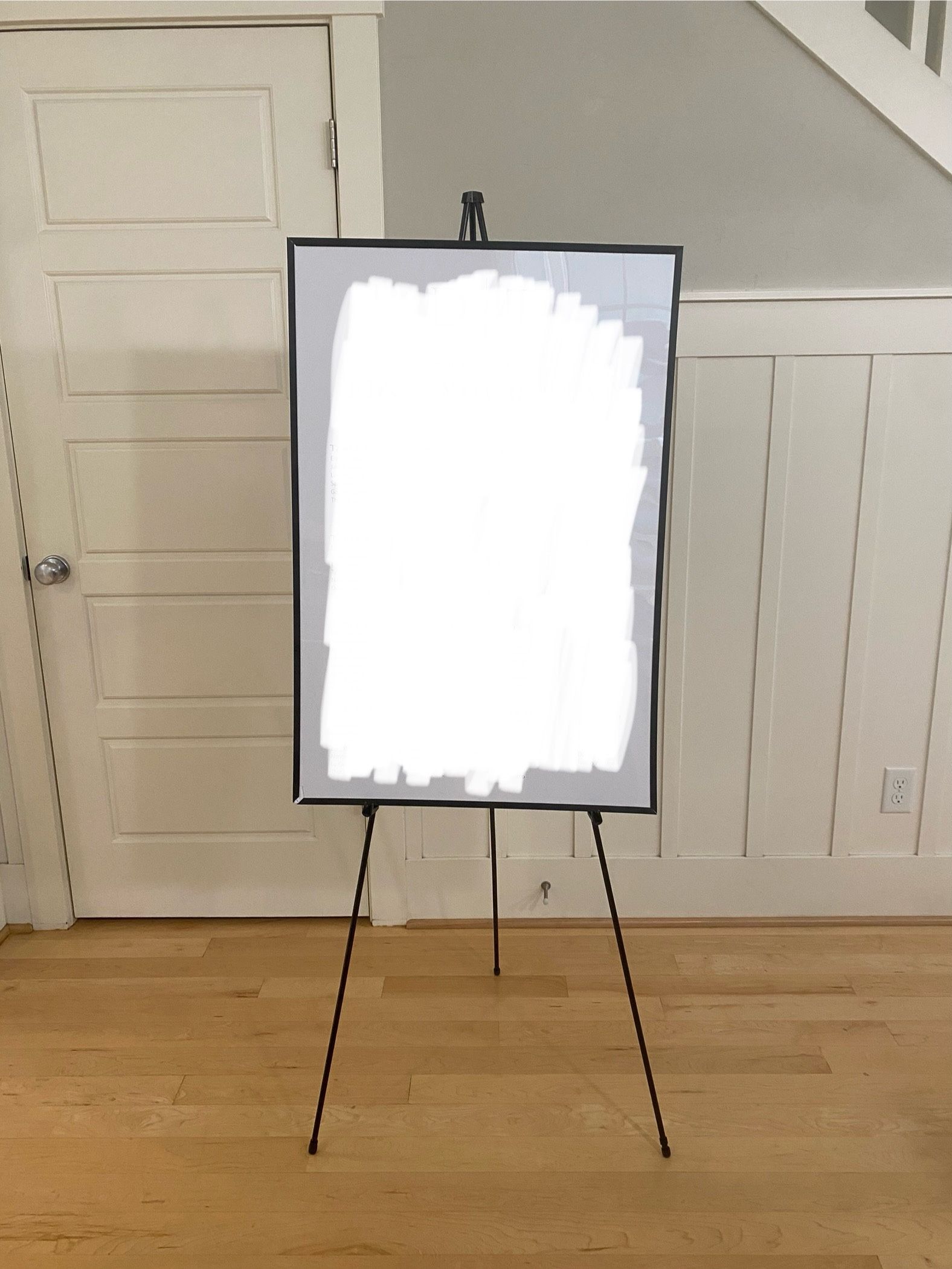 Easel & Frame